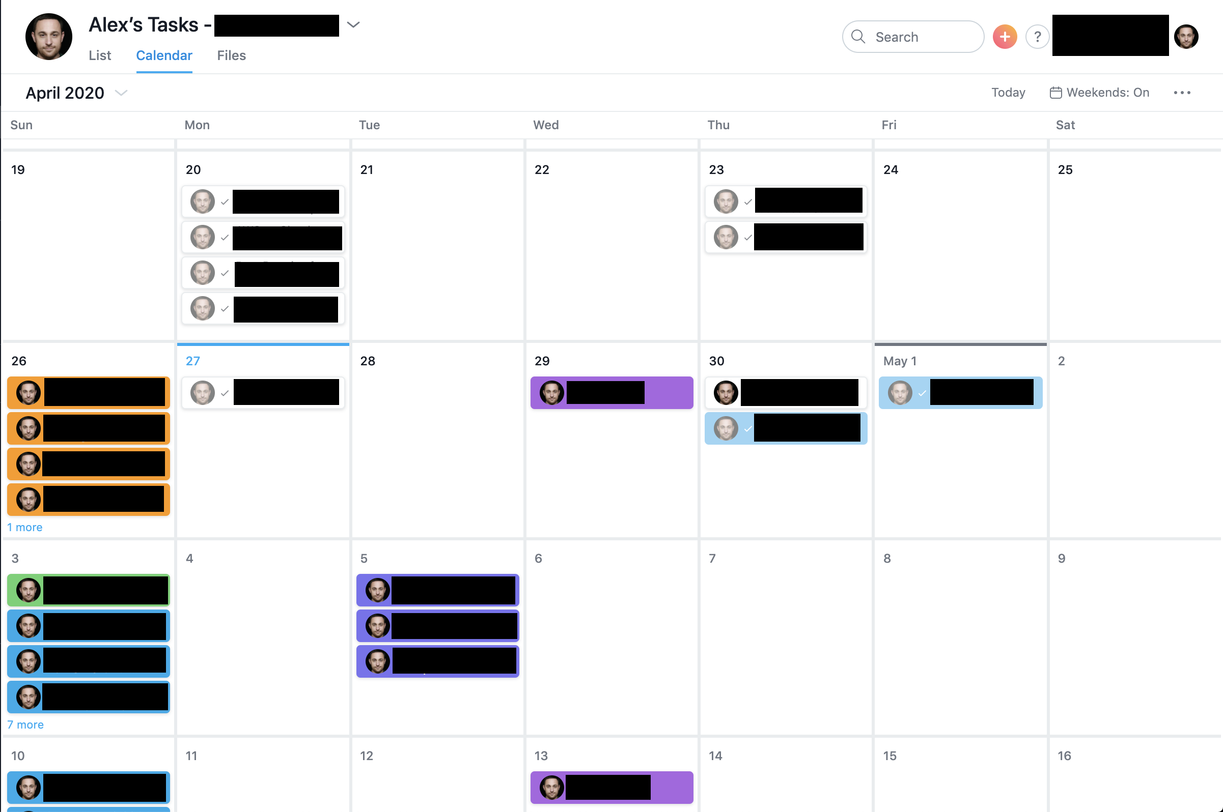 asana tasks in outlook calendar